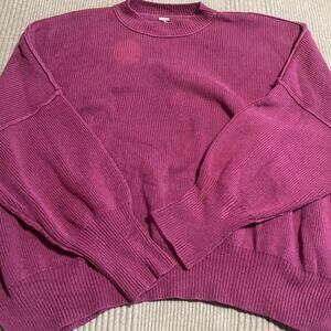 Free People Thick Knit Sweater